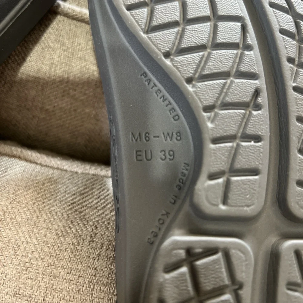 Oofos Gray Slide Sandals - Picture 3 of 3